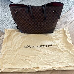 Louis Vuitton Damier large neverful GM tote bag